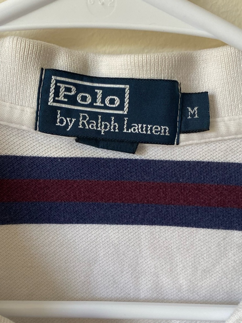 Polo by Ralph Lauren Rugby Stripe Collared Shirt - Picture 5 of 5